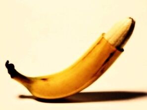 banana simbolizează un penis mărit